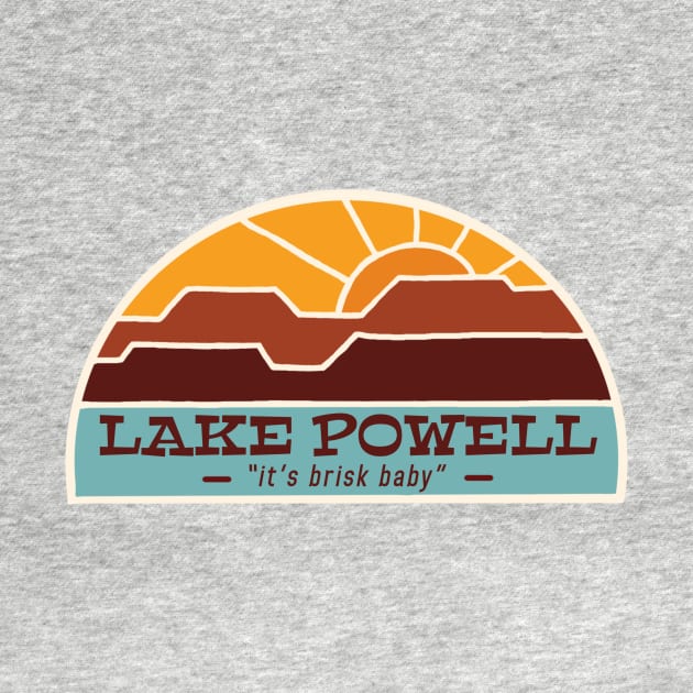 Lake Powell its brisk baby by Whistlepig Books